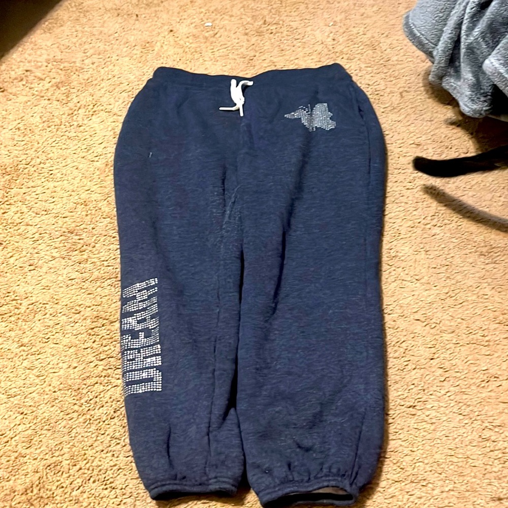Sweats they are a size XL really comfortable but only been worn  a few times